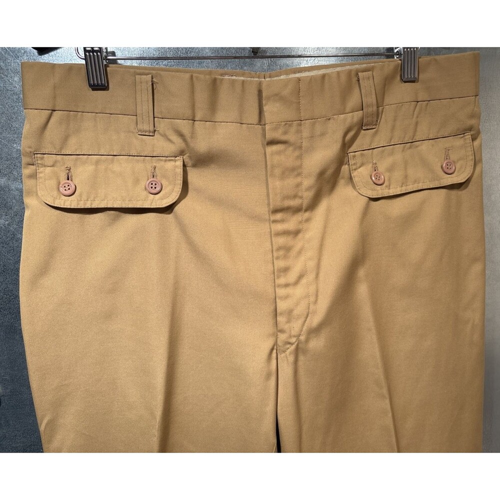 Brigade by Arrow Campaign/Safari/Bush Field Utility Shacket & Pants Tan Vintage - Picture 6 of 16